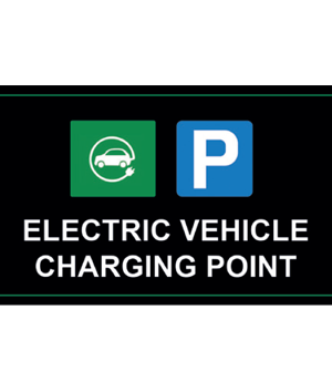 Image of the Project EV Parking Sign